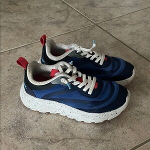 Kids Blue and White Rugged Shark Shoes